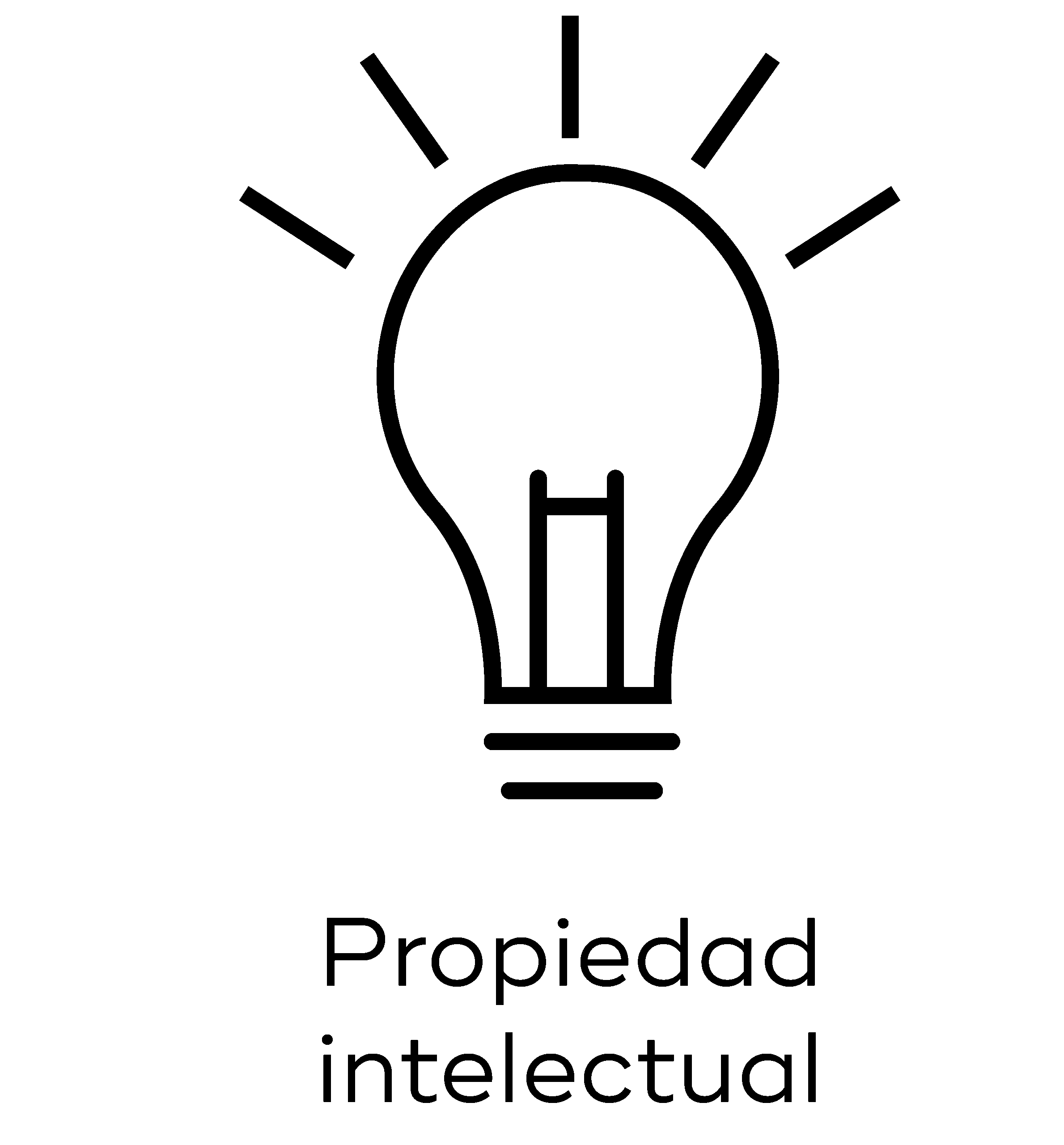 Icono de propiedad intelectual